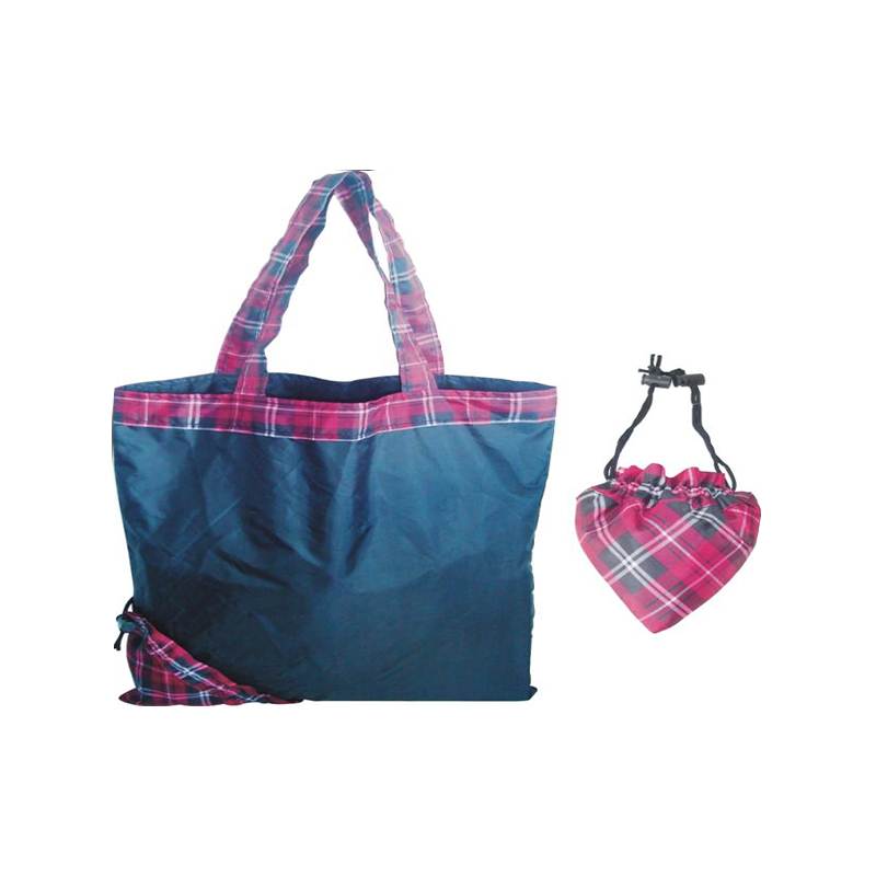 JS-SP001-Polyester Folding Shopping Bag